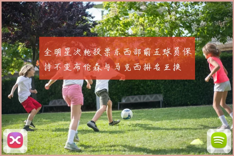 全明星次轮投票东西部前五球员保持不变布伦森与马克西排名互换